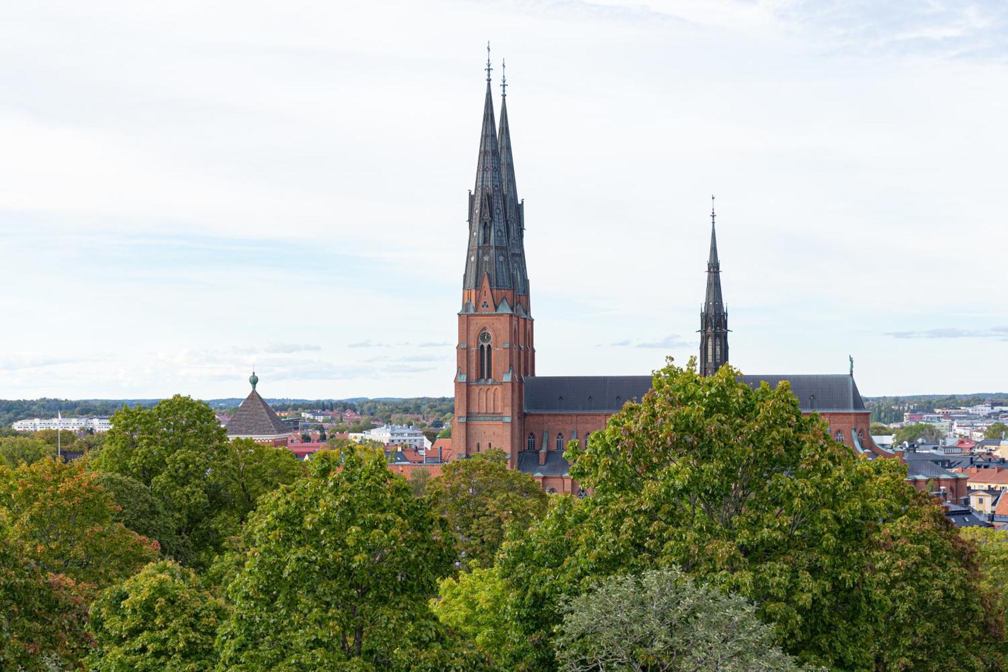 Gaeststuga I Historiska Gamla Uppsala Bagian luar foto